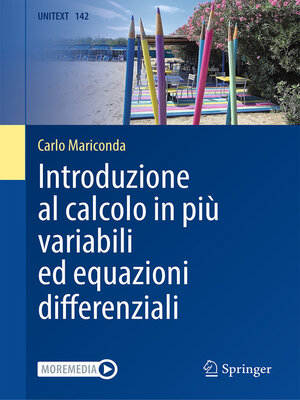cover image of Introduzione al calcolo in più variabili ed equazioni differenziali